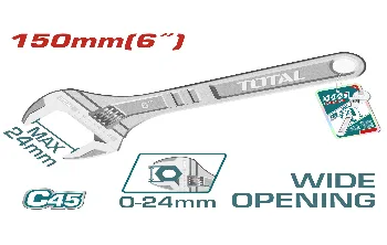 ADJUSTABLE WRENCH 6"/150MM (THT101063)