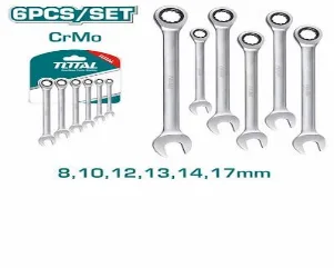 6PCS RATCHET SPANNER SET (THT102RK566)