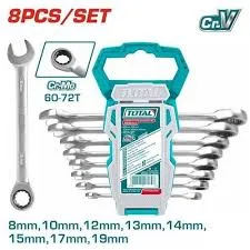8PCS RATCHET SPANNER SET (THT102RK086)