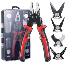 ELECTRICIAN PLIER /GAUGE SET