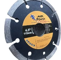DMAX SEGMENTED DIAMOND DISK 4.5"
