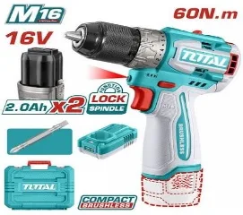 COMPACT BRUSHLESS CORDLESS DRILL 16V