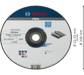 CUTTING DISK 9'' (230MM)